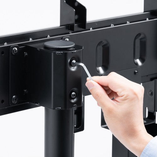 テレビスタンド（ディスプレイスタンド・32～75型対応・大型キャスター付き） CR-PL55BK サンワサプライ