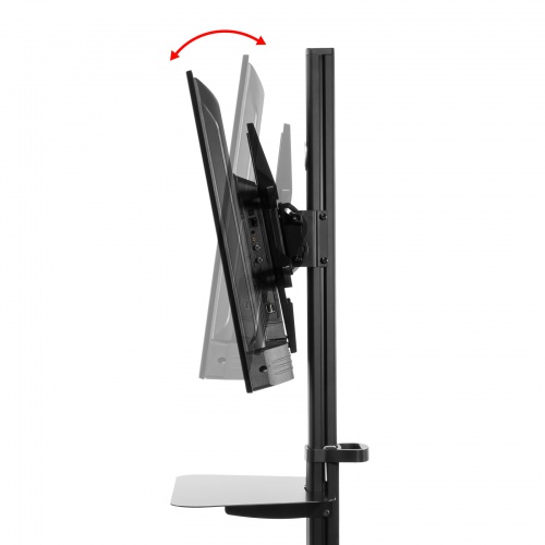 テレビスタンド｜キャスター・ハイタイプ・高さ調整・回転・65/75インチ対応