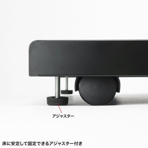 デジタルサイネージスタンド（テレビスタンド・42～55インチ対応・ハイタイプ・ディスプレイスタンド ・機器収納ボックス付）