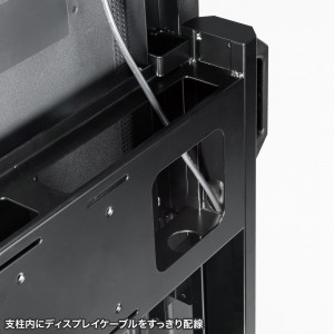 デジタルサイネージスタンド（テレビスタンド・42～55インチ対応・ハイタイプ・ディスプレイスタンド）