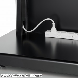 デジタルサイネージスタンド（テレビスタンド・42～55インチ対応・ハイタイプ・ディスプレイスタンド）