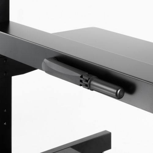 テレビスタンド（100型・100インチ対応・上下昇降・高耐荷重・110kg・手動・ディスプレイスタンド・キャスター付・ハイタイプ）