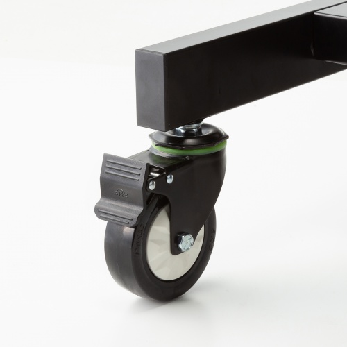 テレビスタンド（100型・100インチ対応・上下昇降・高耐荷重・110kg・手動・ディスプレイスタンド・キャスター付・ハイタイプ）