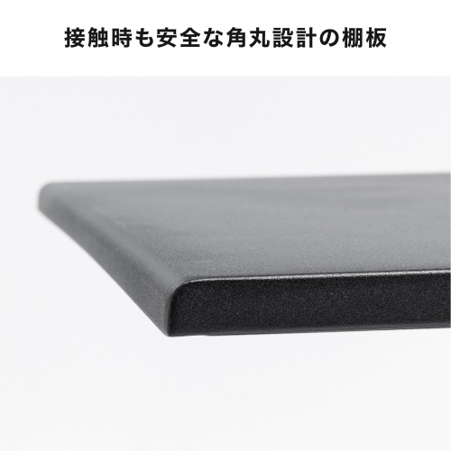 テレビスタンド（2面対応・上下2段・ハイタイプ・キャスター・65インチ対応・高さ変更対応）