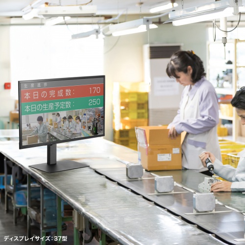 テレビスタンド（卓上・首振り・壁寄せ・高さ調整対応・65インチ・耐荷重40kg）