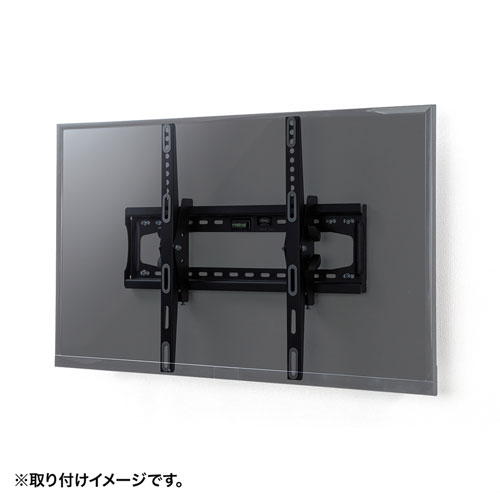 壁掛けテレビ金具(大型・液晶・上下・おすすめ・ブラック)　CR-PLKG10 サンワサプライ