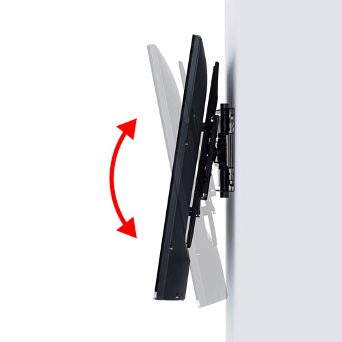 壁掛けテレビ金具（角度調整・VESA・アーム・前後・左右・上下・32～50インチ目安・ディスプレイ)サンワサプライ CR-PLKG13