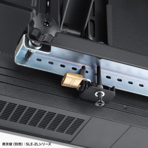 テレビ壁掛け金具（42～75型対応・耐荷重70kg・プッシュ式・大型ディスプレイ・マルチディスプレイ・サイネージ設置向け）