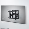 テレビ壁掛け金具（42～75型対応・耐荷重70kg・プッシュ式・大型ディスプレイ・マルチディスプレイ・サイネージ設置向け）