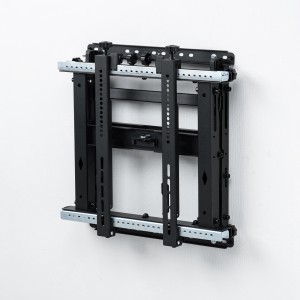 テレビ壁掛け金具（42～75型対応・耐荷重70kg・プッシュ式・大型ディスプレイ・マルチディスプレイ・サイネージ設置向け）