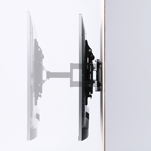 テレビ壁掛け金具（液晶・ディスプレイ・VESA・汎用・アーム・取付・左右・角度・32～65型対応) サンワサプライ CR-PLKG8