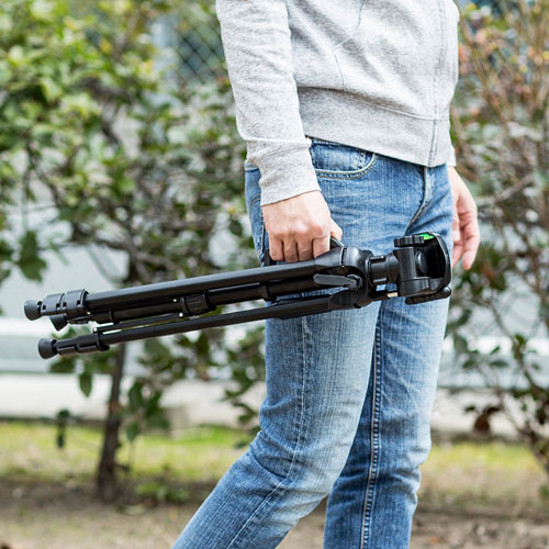 カメラ三脚（3段階・デジタル一眼レフ・ミラーレス・コンパクトデジカメ） DG-CAM21 サンワサプライ