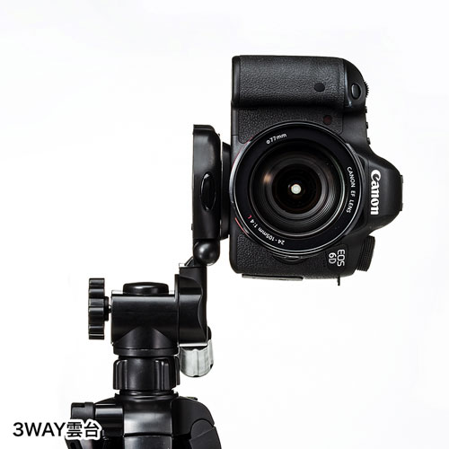 カメラ三脚（3段階・デジタル一眼レフ・ミラーレス・コンパクトデジカメ） DG-CAM21 サンワサプライ