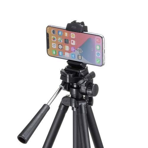 三脚ホルダー（スマホ・タブレット対応・1/4インチネジ対応・動画撮影