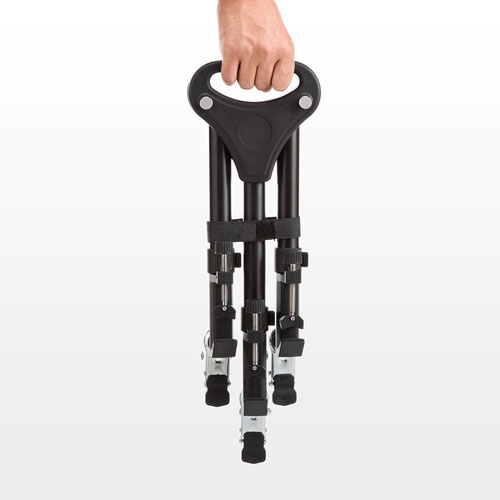 キャスター付き三脚台（折り畳み式）