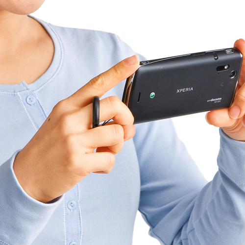 ストラップリング(ブルー) サンワサプライ