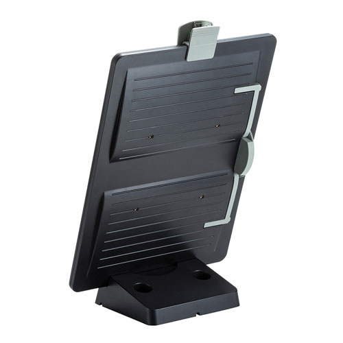 データホルダー(ブックスタンド・ホワイトボード・VESA・回転・ブラック)