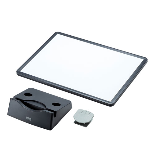 データホルダー(ブックスタンド・ホワイトボード・VESA・回転・ブラック)