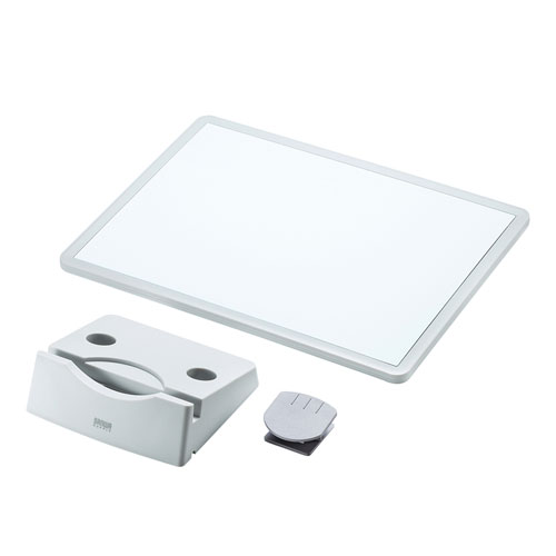 データホルダー（タブレットスタンド・ホワイトボード・VESA・回転・ホワイト） DH-319W サンワサプライ