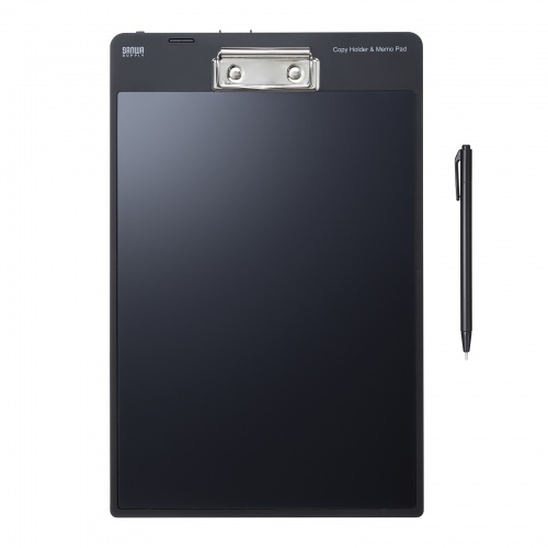 クリップ付き電子メモパッド（ブラック） DH-320BK サンワサプライ