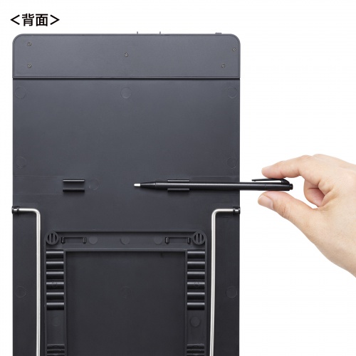 クリップ付き電子メモパッド（ブラック） DH-320BK サンワサプライ