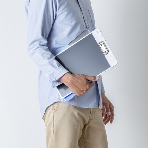 クリップ付き電子メモパッド（ホワイト） DH-320W サンワサプライ