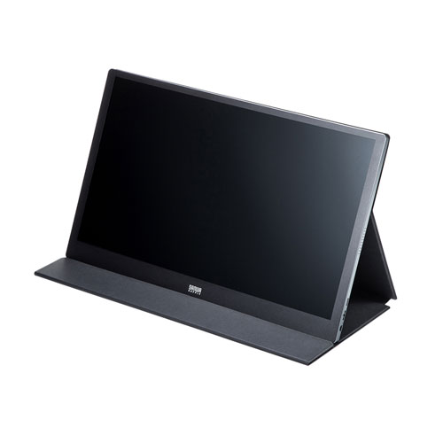 モバイルディスプレイ（Type-C接続・HDMI接続・フルHD・非光沢・持ち運び・カバーつき）