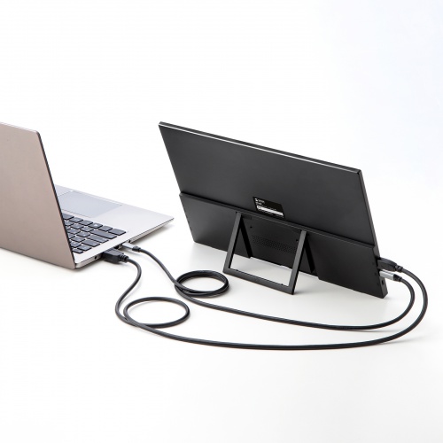モバイルモニター(14インチ・スタンド対応・USB Type-C接続・HDMI・1920×1200・WUXGA・モバイルディスプレイ）