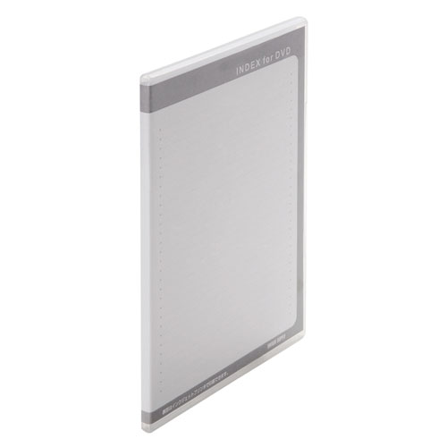 DVDケース（DVDトールケース・スリム・2枚収納・10枚セット・BD・CD・BD-R・BD-RE・ブルーレイ・Bluray・Blu-ray・教材・卒業・卒園・クリア） DVD-TU2-10CLN