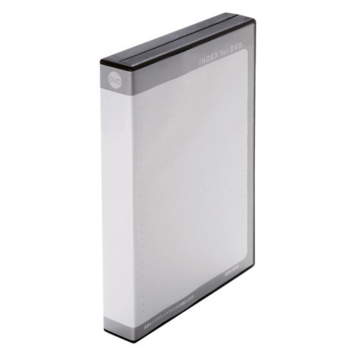 DVDケース（DVDトールケース・12枚収納・BD・CD・BD-R・BD-RE・ブルーレイ・Bluray・Blu-ray・教材・卒業・卒園・ブラック） DVD-TW12-01BKN