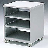 タワー型CPUをデスク下に2台設置できるCPUボックス（タワー型用） EA-CPU1 サンワサプライ