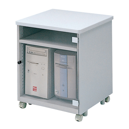 CPUボックス（タワー型用・扉付き）【代引き不可商品】 サンワサプライ