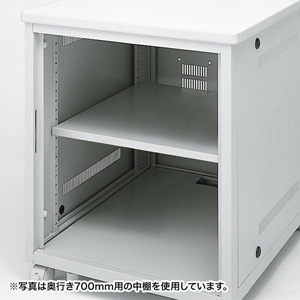 サーバーデスク中棚（全面・ED-CP6080用） ED-CPNZEN60L サンワサプライ【代引き不可商品】