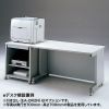プリンター台（ラック・ワゴン・キャスター・アジャスター・レーザー・収納・棚・3段・オフィス・高さ70cm・幅60cm）ED-P6055N サンワサプライ