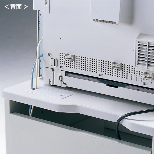 プリンター台（ラック・ワゴン・キャスター・アジャスター・レーザー・収納・棚・3段・オフィス・高さ50cm・幅60cm）ED-P6070LN サンワサプライ