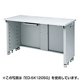 バックパネルがシングルのeデスク（Sタイプ）W1050×D500×H700mm ED-SK10550 サンワサプライ
