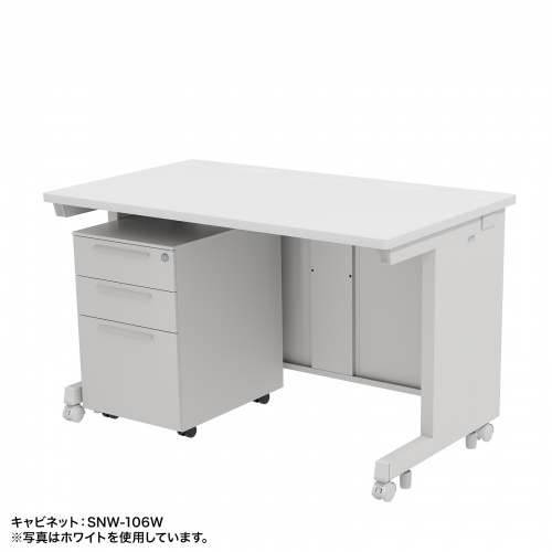 eデスク セミーオーダーデスク 特注 オフィスデスク パソコンデスク ブラック 幅120cm 奥行70cm 高さ72cm【受注生産品】