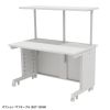 オフィスデスク（eデスク・パソコンデスク・ホワイト・幅120cm・奥行70cm・高さ70cm）ED-SK12070W サンワサプライ