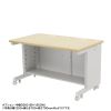 eデスク セミーオーダーデスク 特注 オフィスデスク パソコンデスク 薄い木目 幅65cm 奥行75cm 高さ70cm【受注生産品】
