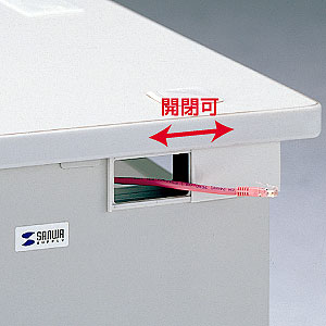 バックパネルがシングルのeデスク（Sタイプ）W850×D500×H700mm ED-SK8550 サンワサプライ