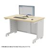 eデスク セミーオーダーデスク 特注 オフィスデスク パソコンデスク 薄い木目 幅90cm 奥行70cm 高さ72cm【受注生産品】