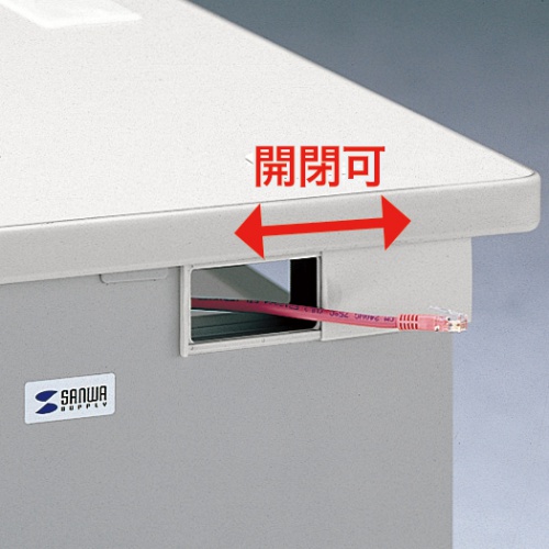 eデスク（Wタイプ・W800×D500mm）【代引き不可商品】