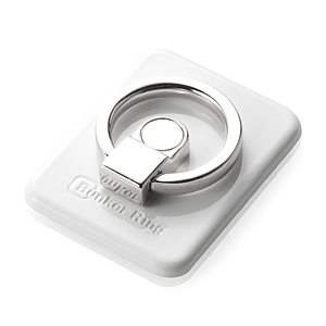 バンカーリング（Bunker Ring2・iPhone・スマートフォン対応・スタンド機能・落下防止・ホワイト）