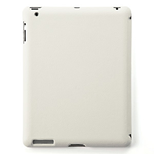 iPad2ソフトレザーケース（白・iPad第3世代（2012年発売モデル）対応）