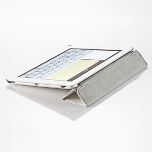 iPad2ソフトレザーケース（白・iPad第3世代（2012年発売モデル）対応）
