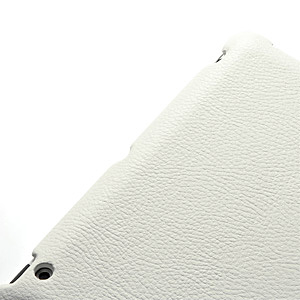iPad2ソフトレザーケース（白・iPad第3世代（2012年発売モデル）対応）