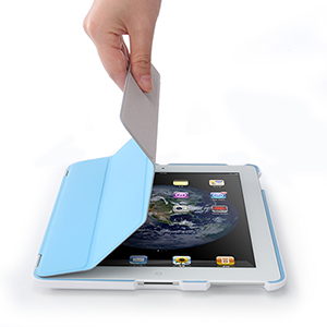 iPad2ケース（ハンドル&スタンド機能・ブラック）