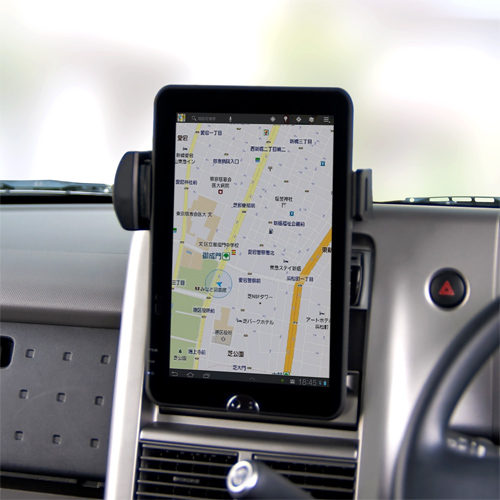 iPad・タブレットPC車載ホルダー（カーナビホルダー）