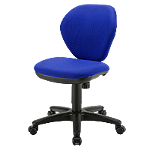 ロール デスクチェア　ブルー ロール デスクチェア 【ブルー】 スチール(粉体塗装) ポリエステル