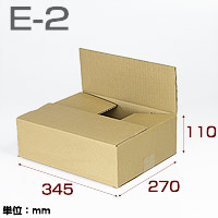 【34.5×27×11のダンボール箱】10枚セット （E-2）